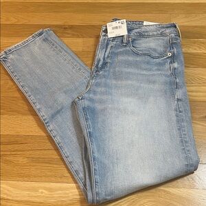 NEW American Eagle Men's Straight Blue Jeans, AirFlex, Athletic Fit, Size 30/34